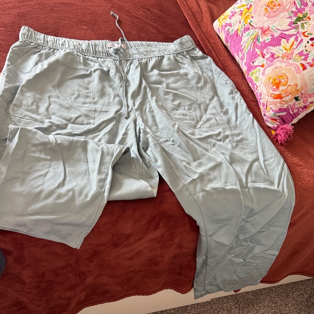 Croft & Barrow Light Gray Ankle Pants